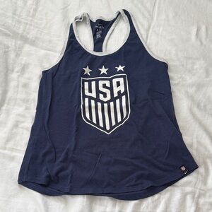 Nike Women's Navy USA Tank Top
